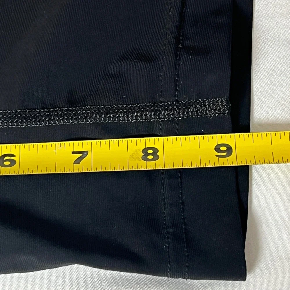 Rhone Athletic Shorts Mens XXL Black Red Logo Elastic Waist Performance Training